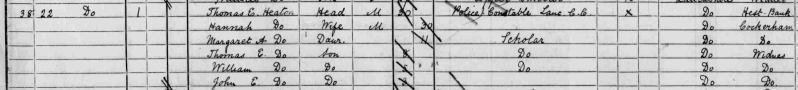 Hannah 1891 census