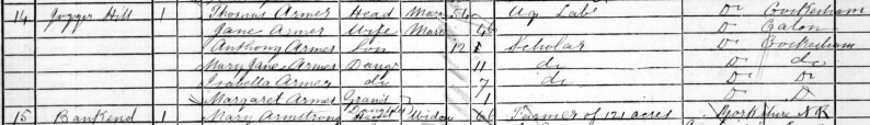 Thomas 1826 in 1881 census