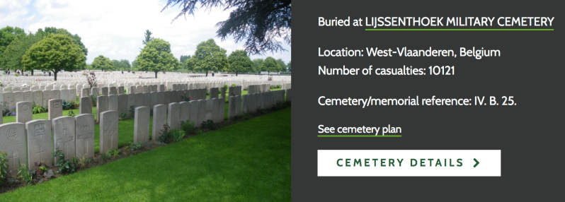 John Armer cemetery details