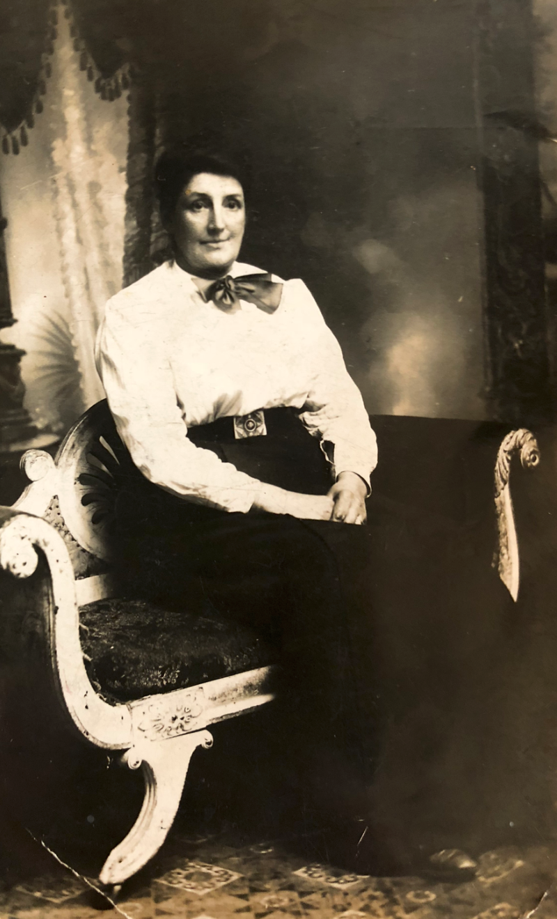 Margerty seated photo